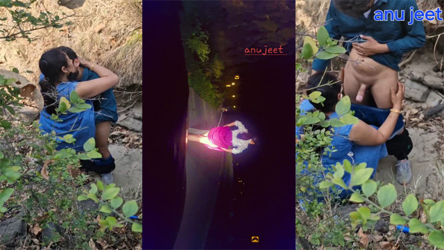 Anu Hotwife Aka Anujeet Nude Dare – jungle  And Walking On Road