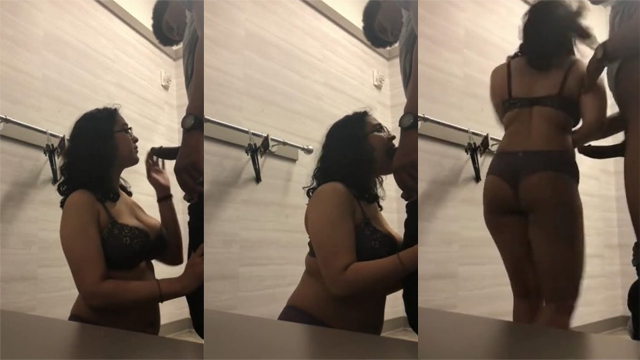 Nerdy Mallu Girl Giving Blowjob – Standing Fucking Watch