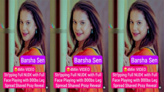 Barsha Sen Famous Model Latest – Stripping With Full Face Watch
