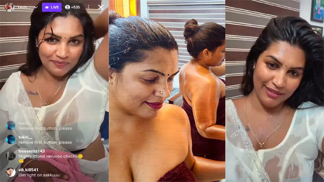 Mallu Makeup Artist Reshma Nude Boob Flash